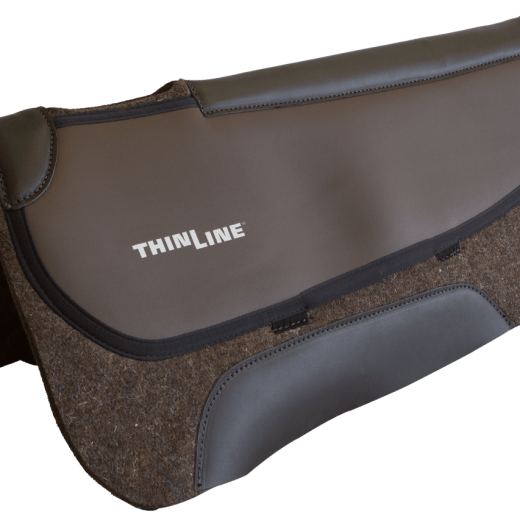 ThinLine Western Pro-Tech Felt Saddle Pad Round Skirt