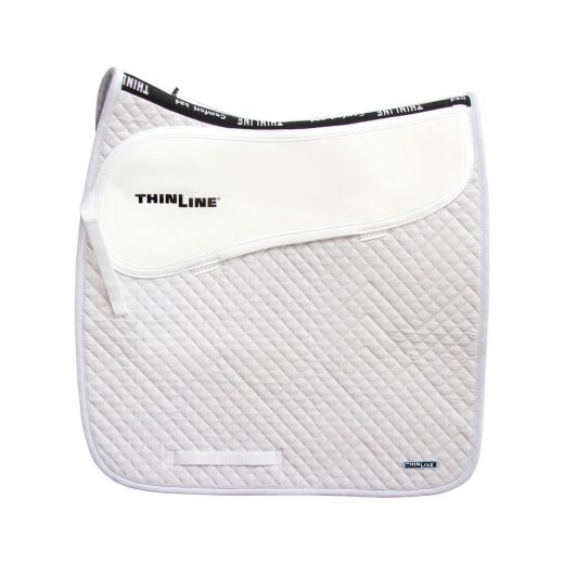 ThinLine Dressage Saddle Pad White