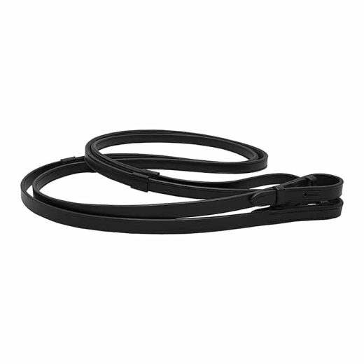 ThinLine Lined English Reins Black